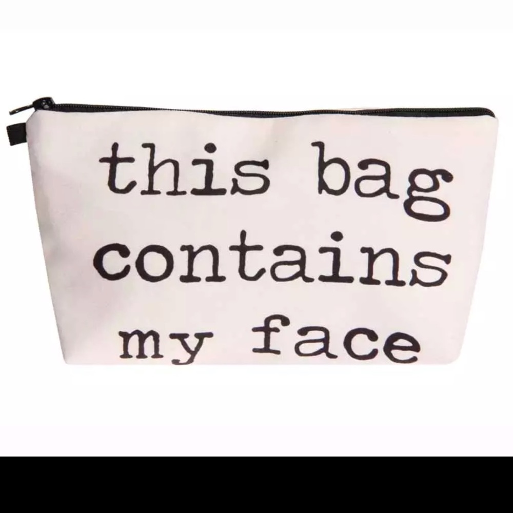 Hilarious makeup bag brand new